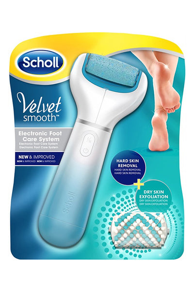 SCHOLL Velvet Smooth Pedi +Exfoliating Refill Blue - Life Pharmacy St Lukes