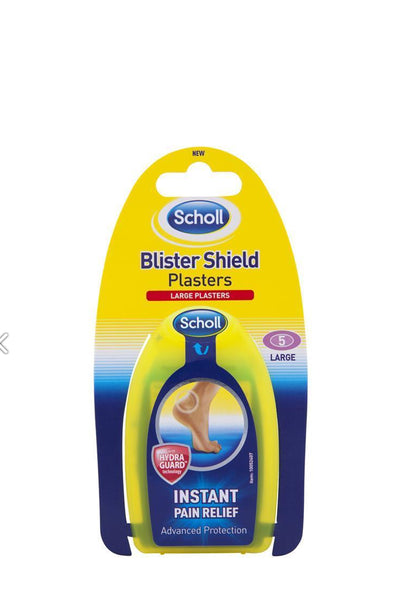 SCHOLL Blister Shield Plasters 5 Large - Life Pharmacy St Lukes