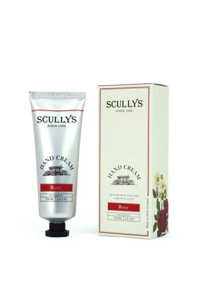 SCULLYS  Rose Hand Cream Tube 75g - Life Pharmacy St Lukes