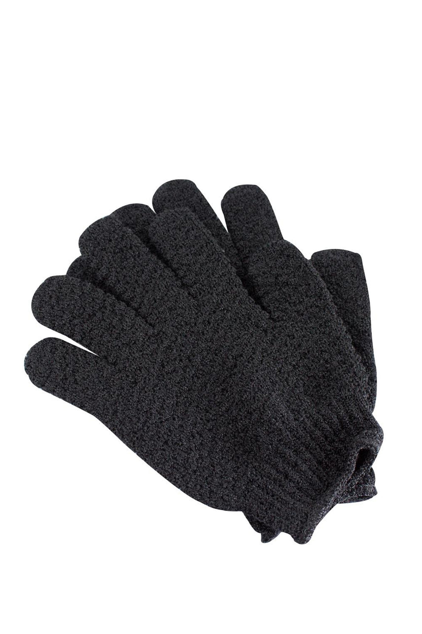 SIMPLY ESSENTIAL 20-1200 Charcoal Exfoliating Gloves - Life Pharmacy St Lukes
