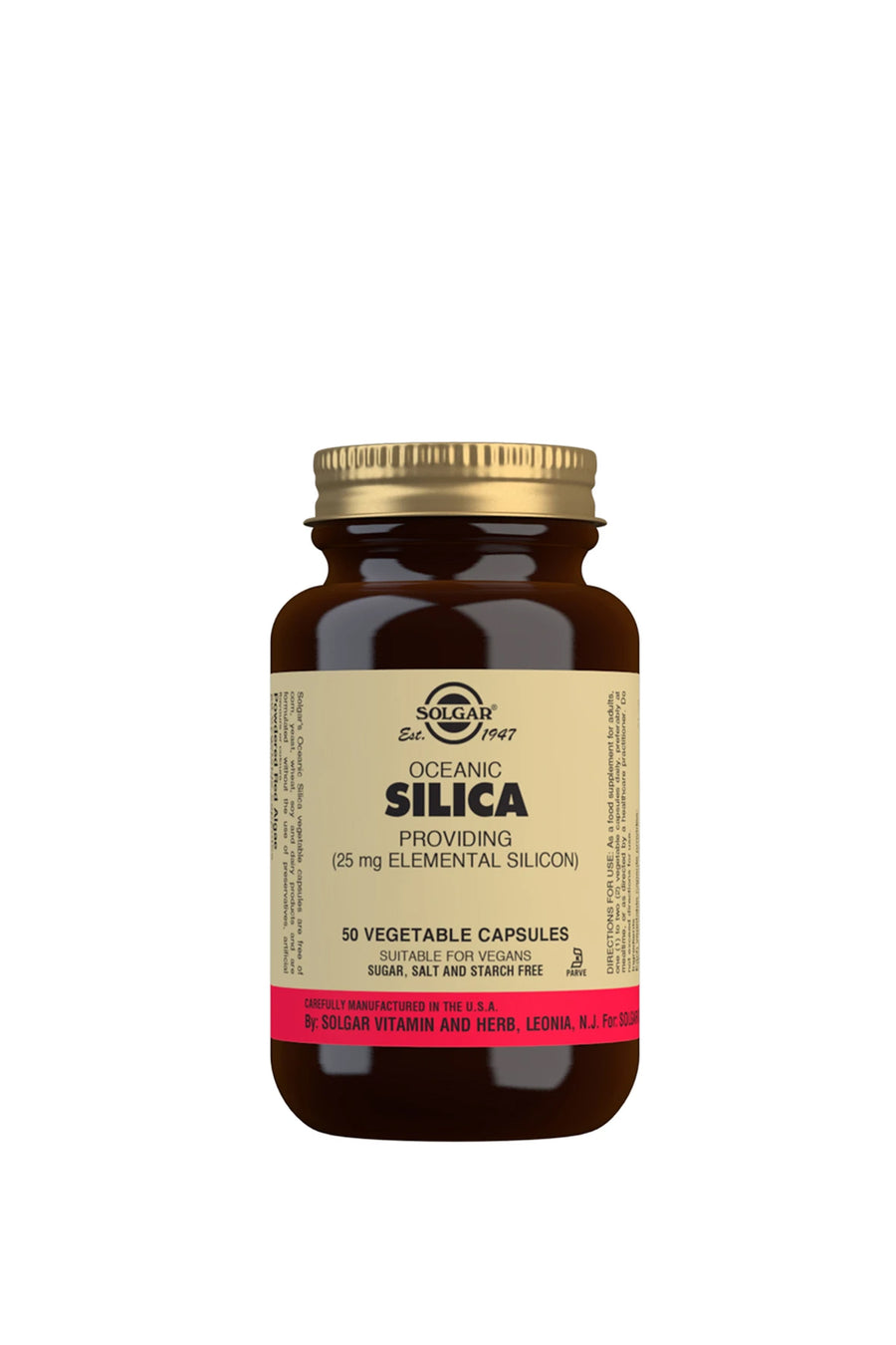 SOLGAR Oceanic Silica 25mg 50 Capsules - Life Pharmacy St Lukes