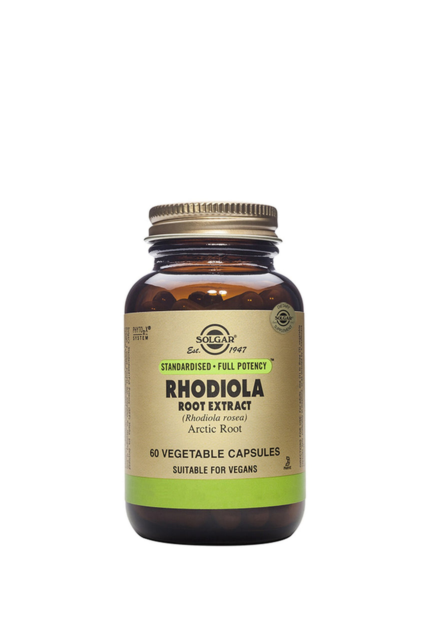 SOLGAR Rhodiola Root Extract  60 Capsules - Life Pharmacy St Lukes