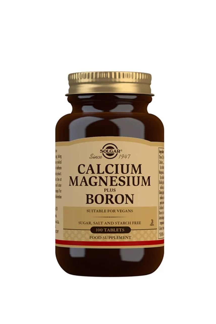 SOLGAR Calcium Magnesium Plus Boron 100 Tablets - Life Pharmacy St Lukes