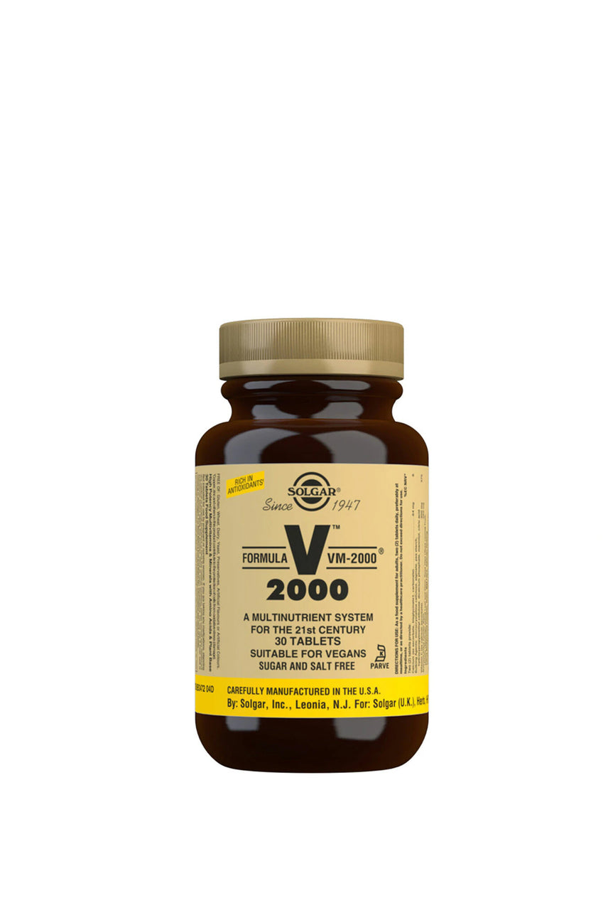 SOLGAR VM2000 Multi Nutrient  30 Tablets - Life Pharmacy St Lukes