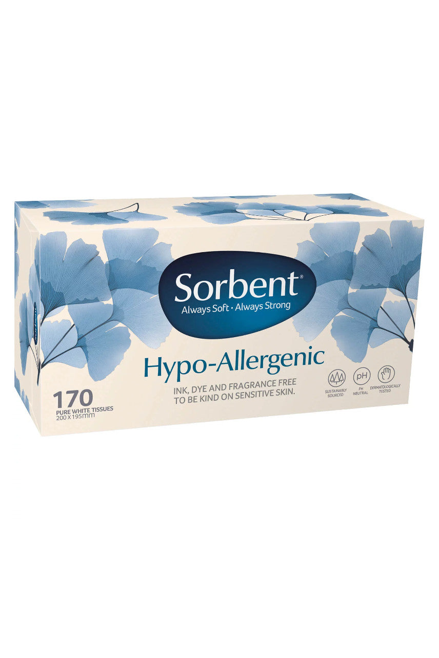 Sorbent Tissues Hypoallergenic 170 - Life Pharmacy St Lukes