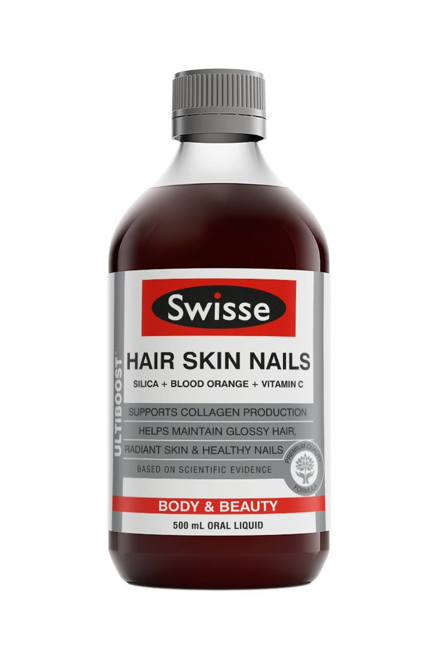 SWISSE Ultiboost Hair Skin Nail Liquid 500ml - Life Pharmacy St Lukes