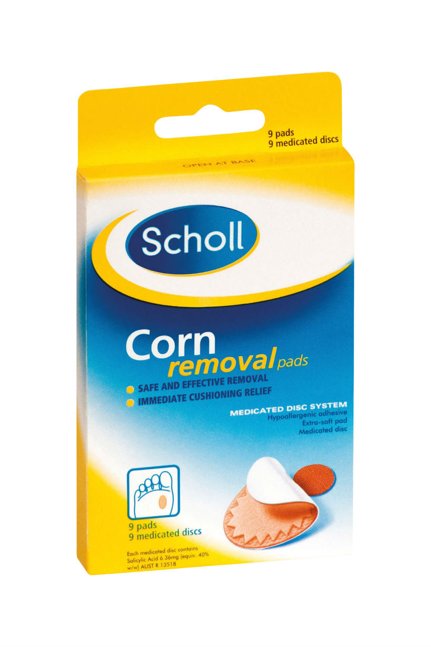 SCHOLL Corn Removal Pads 9pk - Life Pharmacy St Lukes