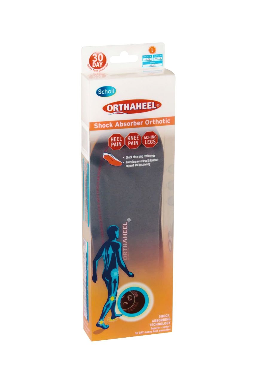 Scholl orthaheel shock absorber store