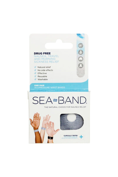 SEA BAND Grey Adult 1 Pair - Life Pharmacy St Lukes