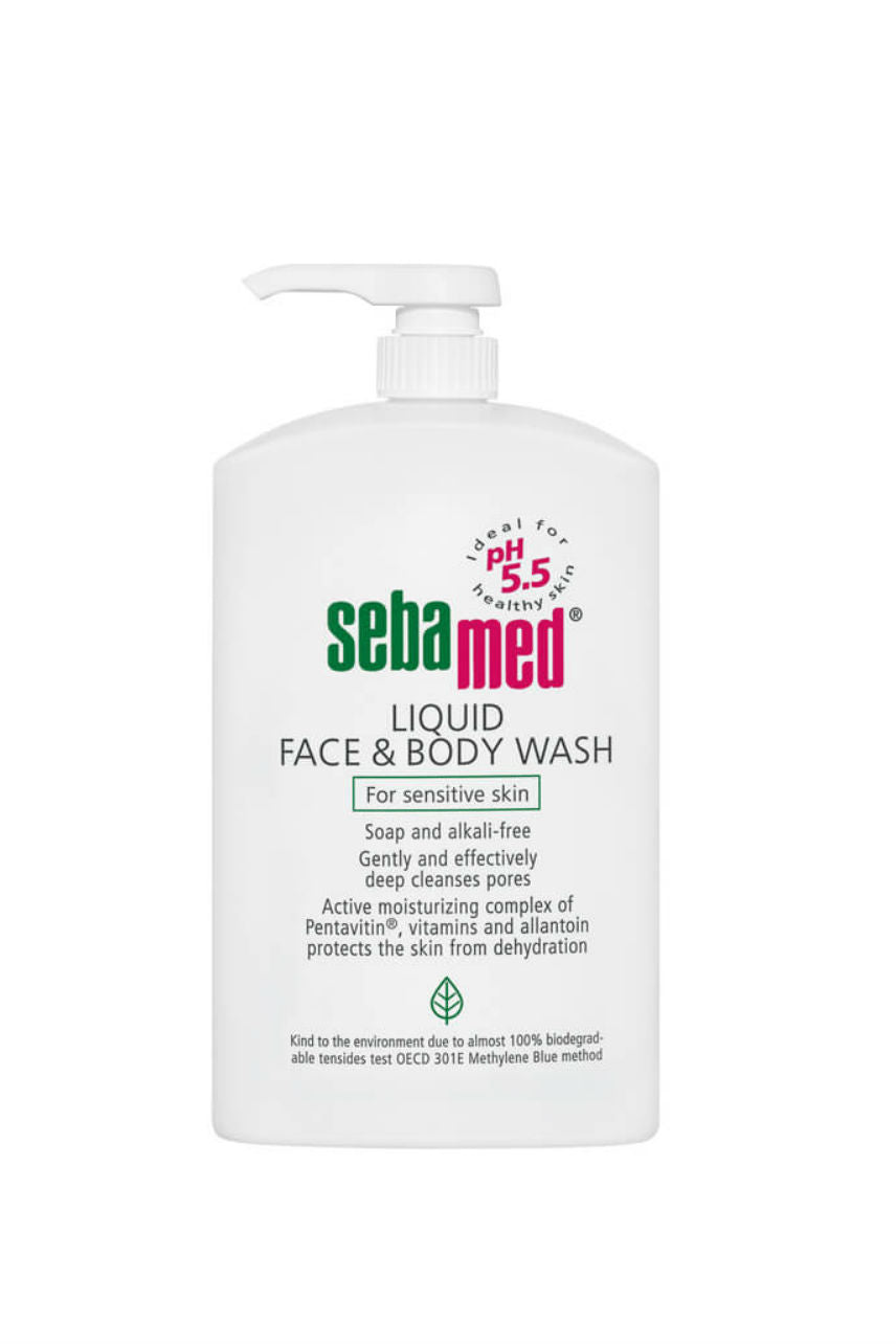 SEBAMED Face & Body Wash 1L - Life Pharmacy St Lukes