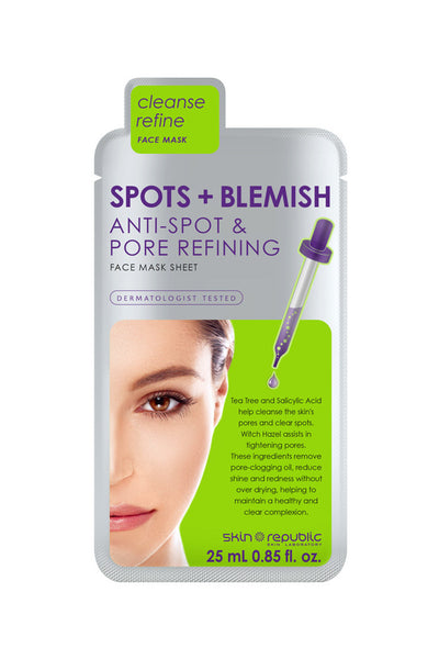 SKIN REPUBLIC Spots & Blemish Face Mask 25ml - Life Pharmacy St Lukes