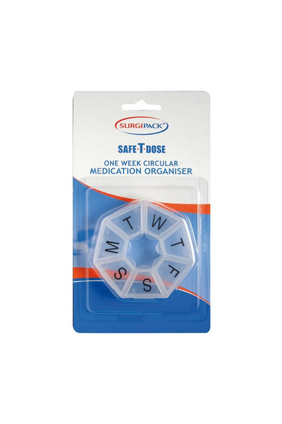 SurgiPack Medication Organiser Circular 1 Week - Life Pharmacy St Lukes