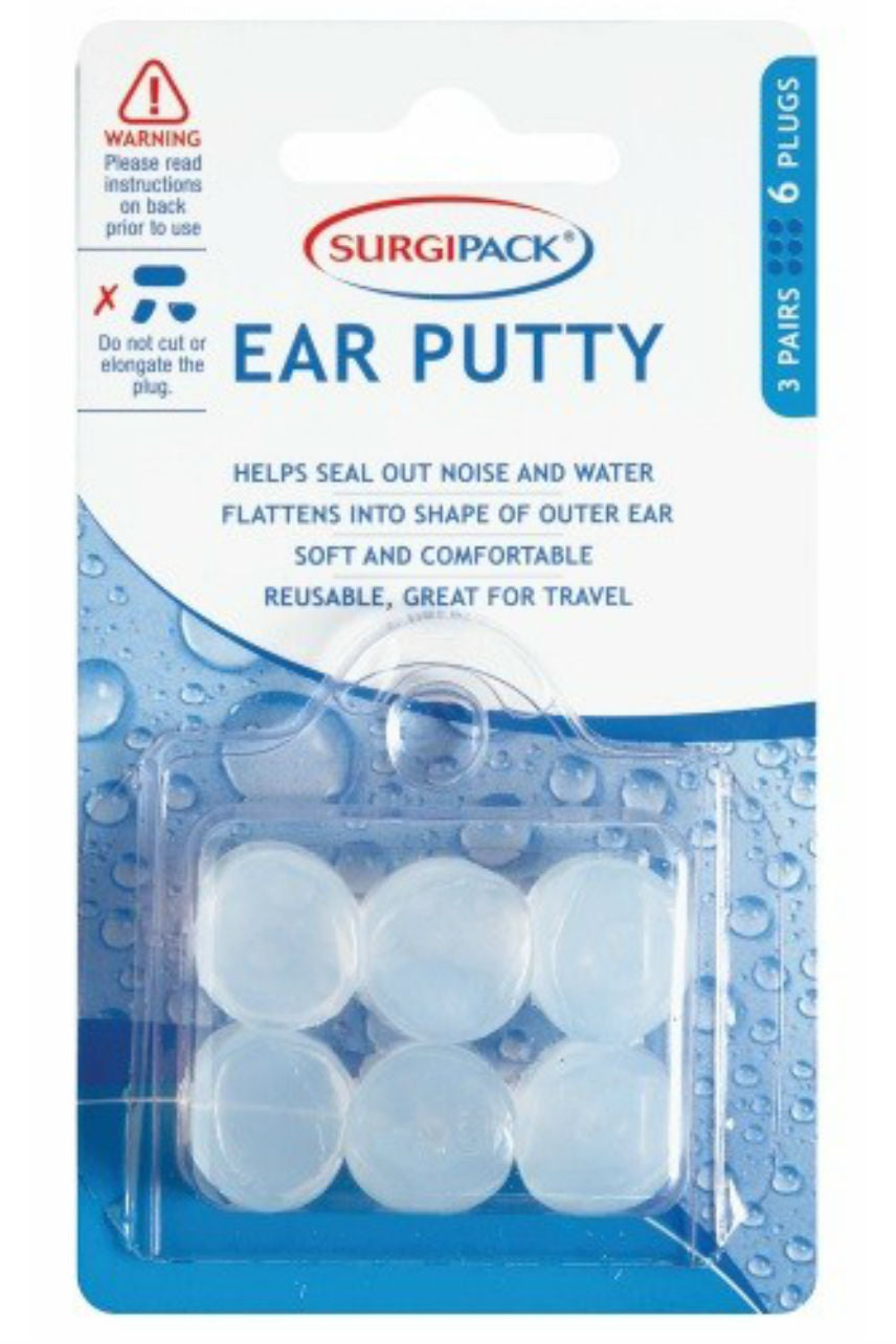 SurgiPack Ear Plug Putty Swim & Noise 3 Pairs - Life Pharmacy St Lukes