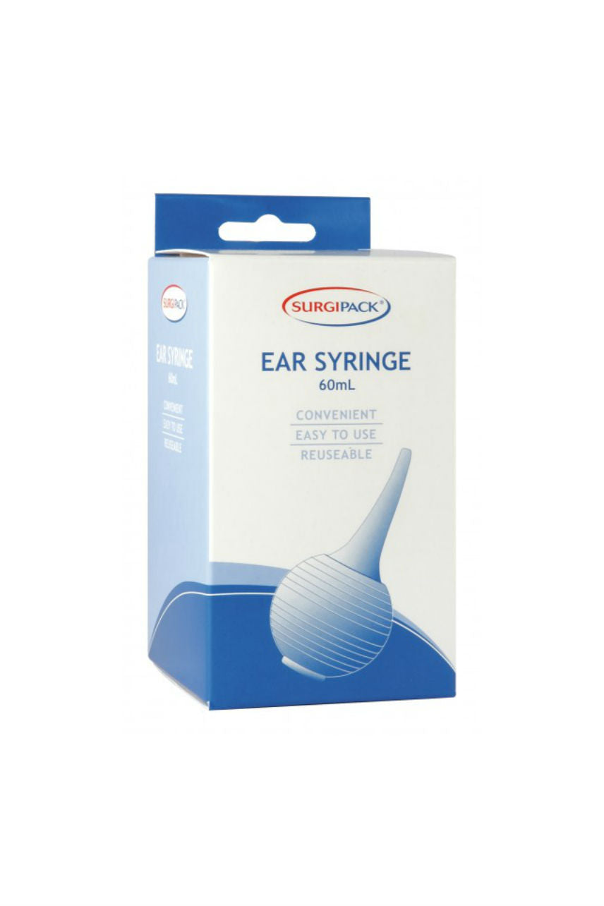 Surgipack Ear Syringe Rubber 60ml - Life Pharmacy St Lukes
