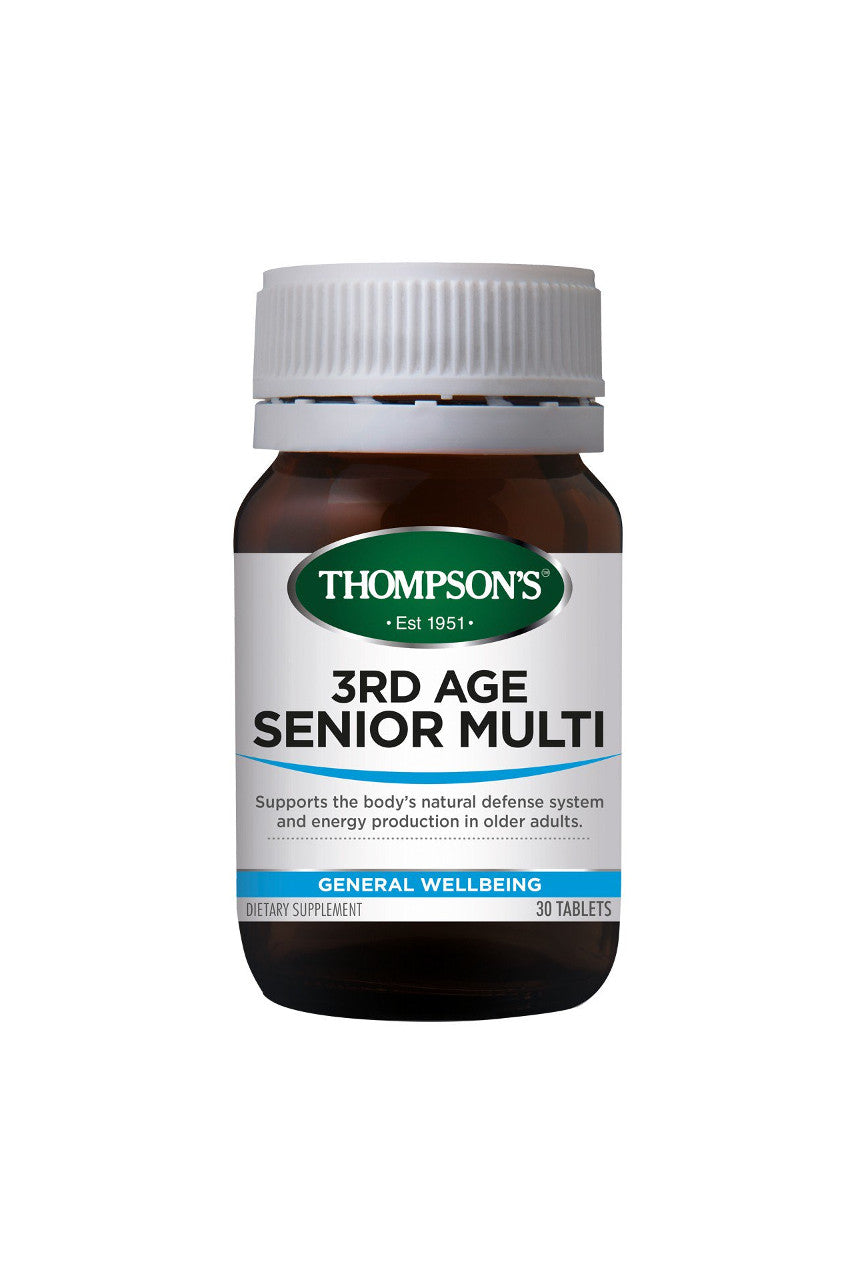 THOMPSONS 3rd Age Senior Multi 30 tabs - Life Pharmacy St Lukes