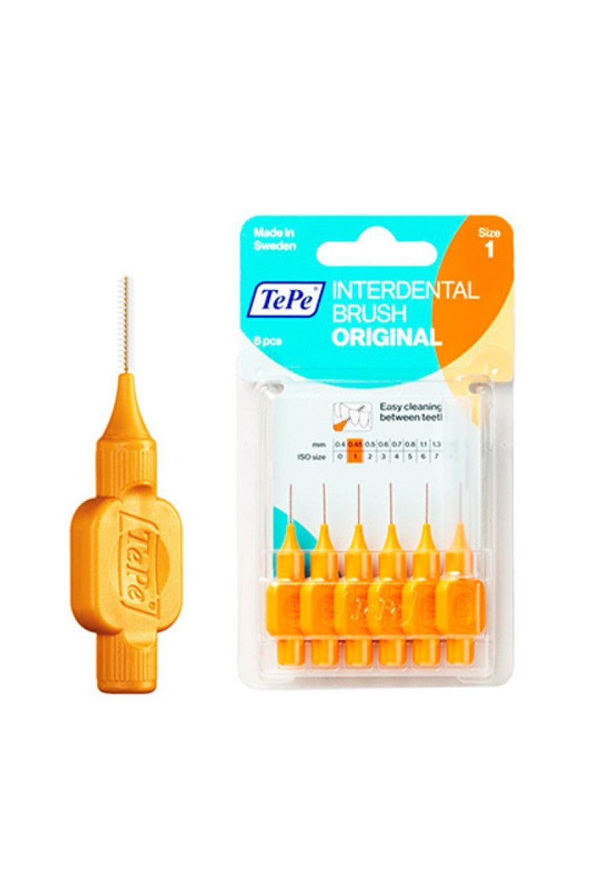 TEPE Interdental Toothbrush Orange 0.45mm 6pk - Life Pharmacy St Lukes