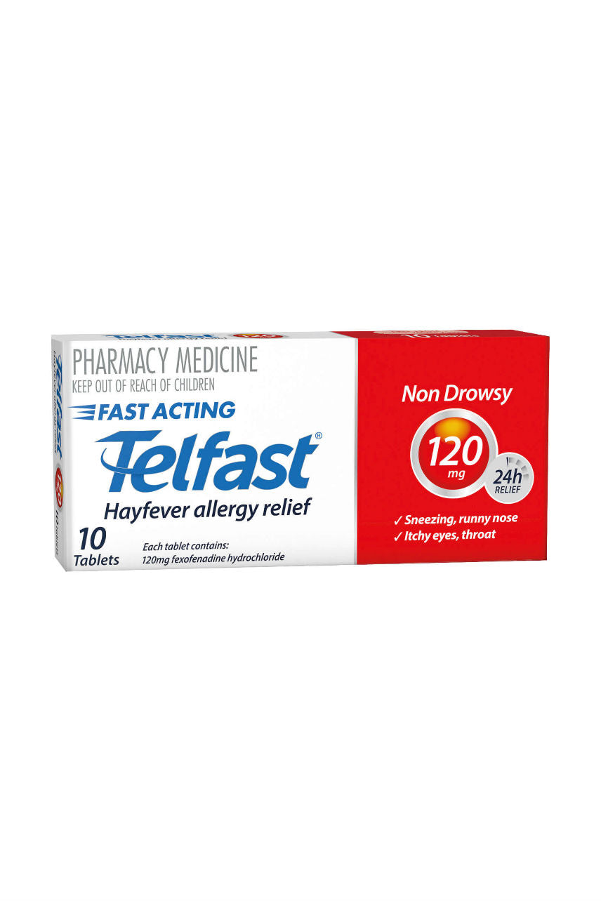 TELFAST Tablets 120mg 10s - Life Pharmacy St Lukes