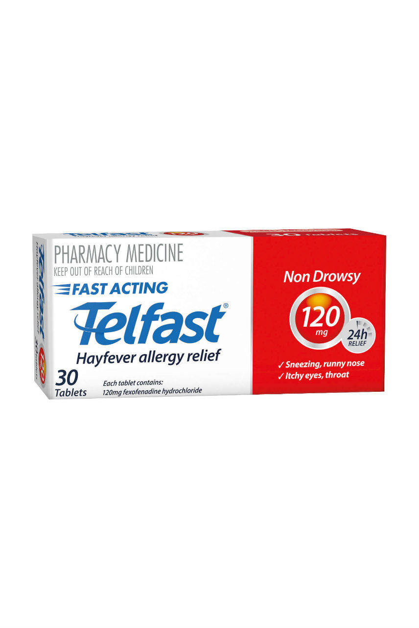 TELFAST Tablets 120mg 30s - Life Pharmacy St Lukes