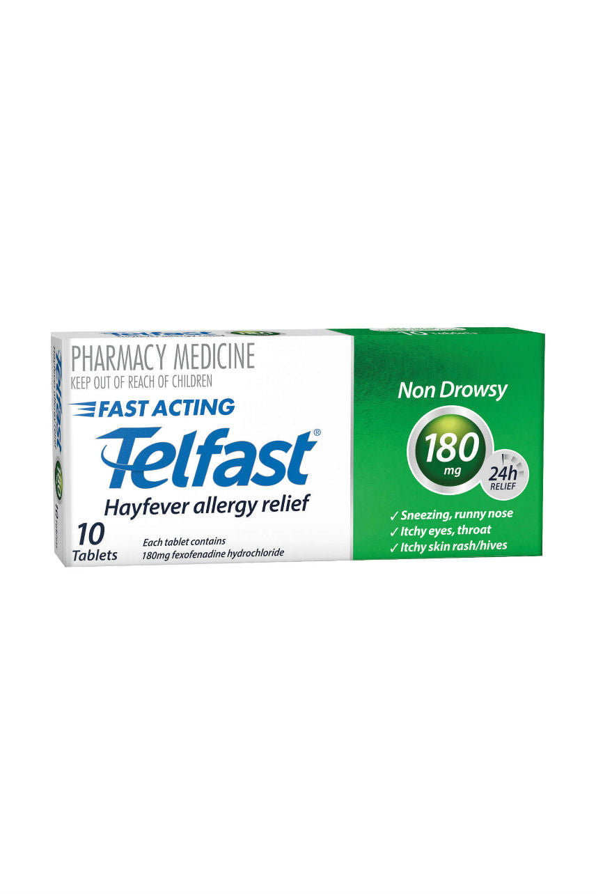 TELFAST Tablets 180mg 10s - Life Pharmacy St Lukes
