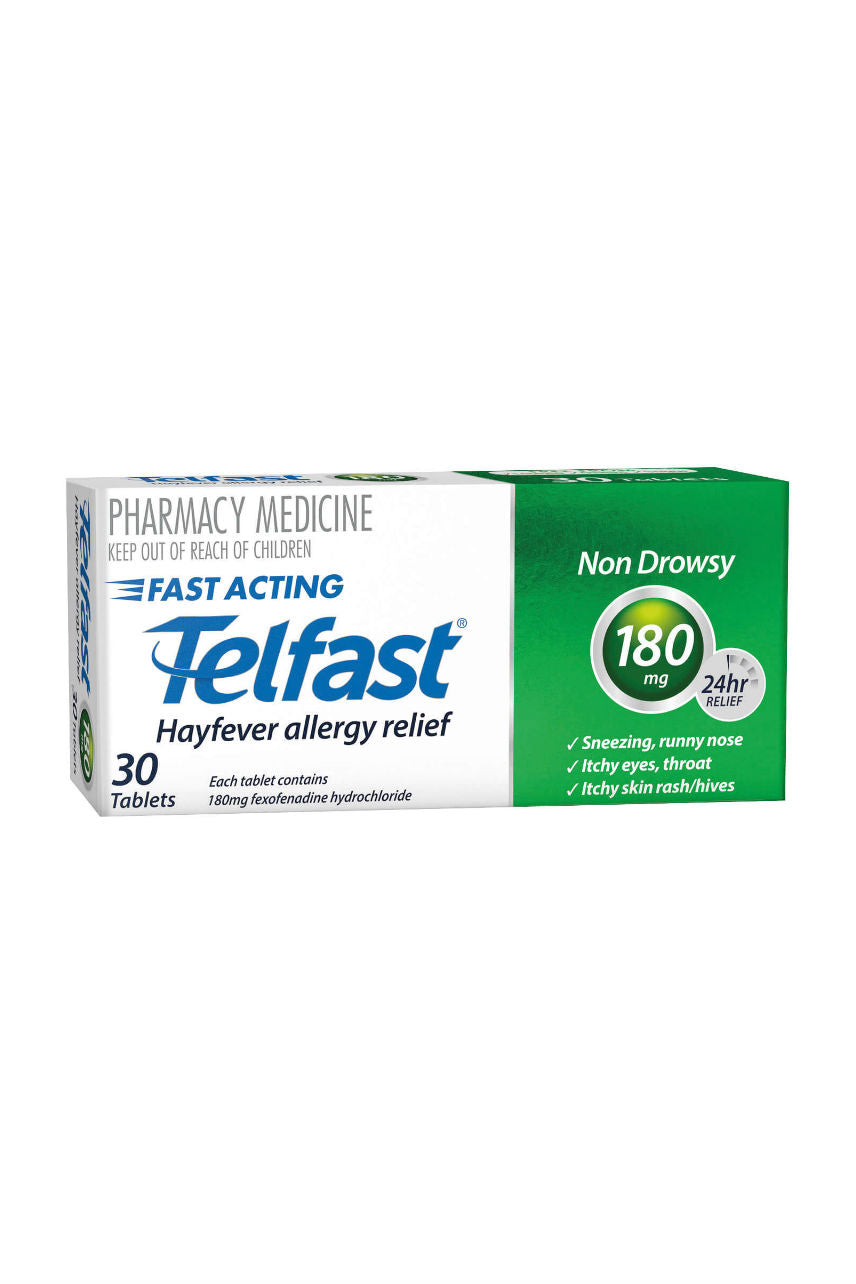 TELFAST Tablets 180mg 30s - Life Pharmacy St Lukes