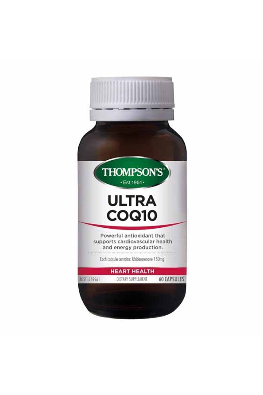 THOMPSONS Co-Enzyme Q10 150mg 60cap - Life Pharmacy St Lukes