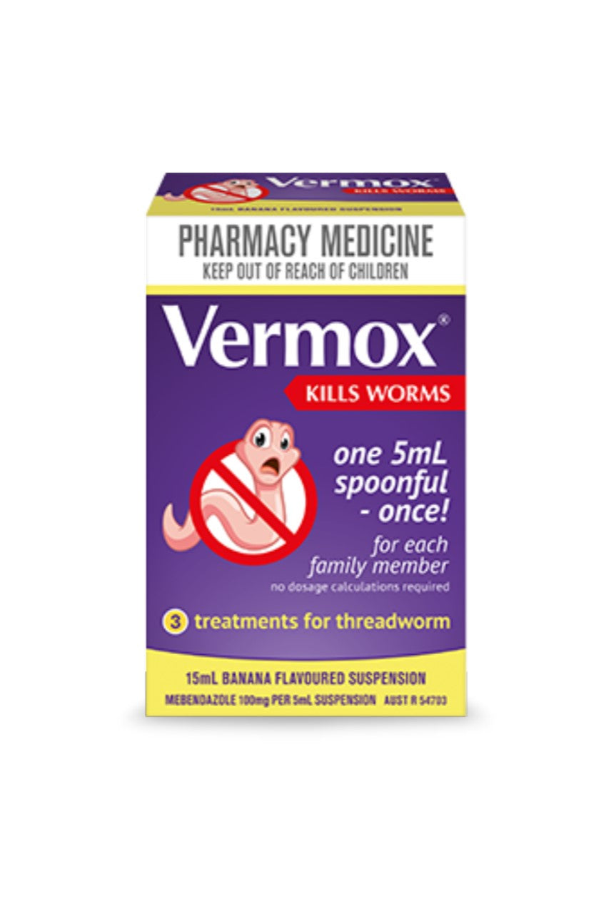 VERMOX Suspension 15ml - Life Pharmacy St Lukes