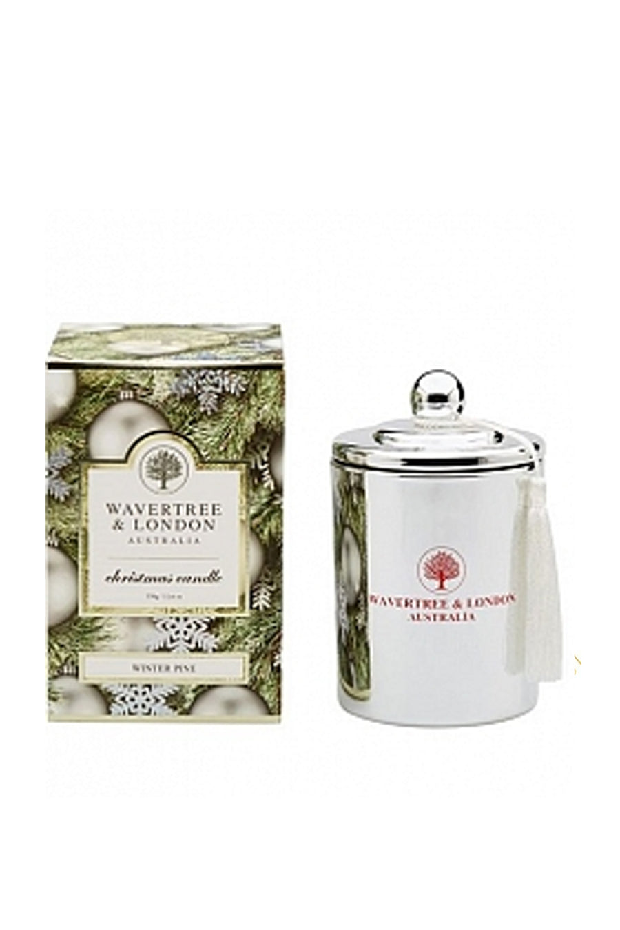 WAVERTREE & LONDON Candle Christmas Winter Pine 303g - Life Pharmacy St Lukes