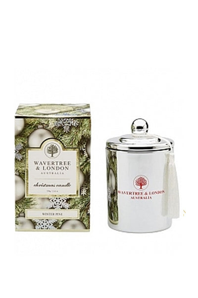 WAVERTREE & LONDON Candle Christmas Winter Pine 303g - Life Pharmacy St Lukes