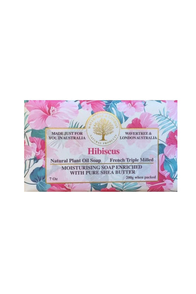WAVERTREE & LONDON Soap Hibiscus 200g - Life Pharmacy St Lukes