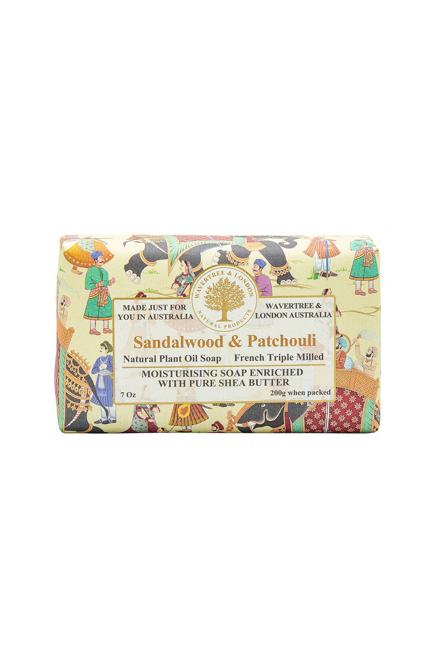 WAVERTREE & LONDON  Soap Sandalwood & Patchouli 200g - Life Pharmacy St Lukes