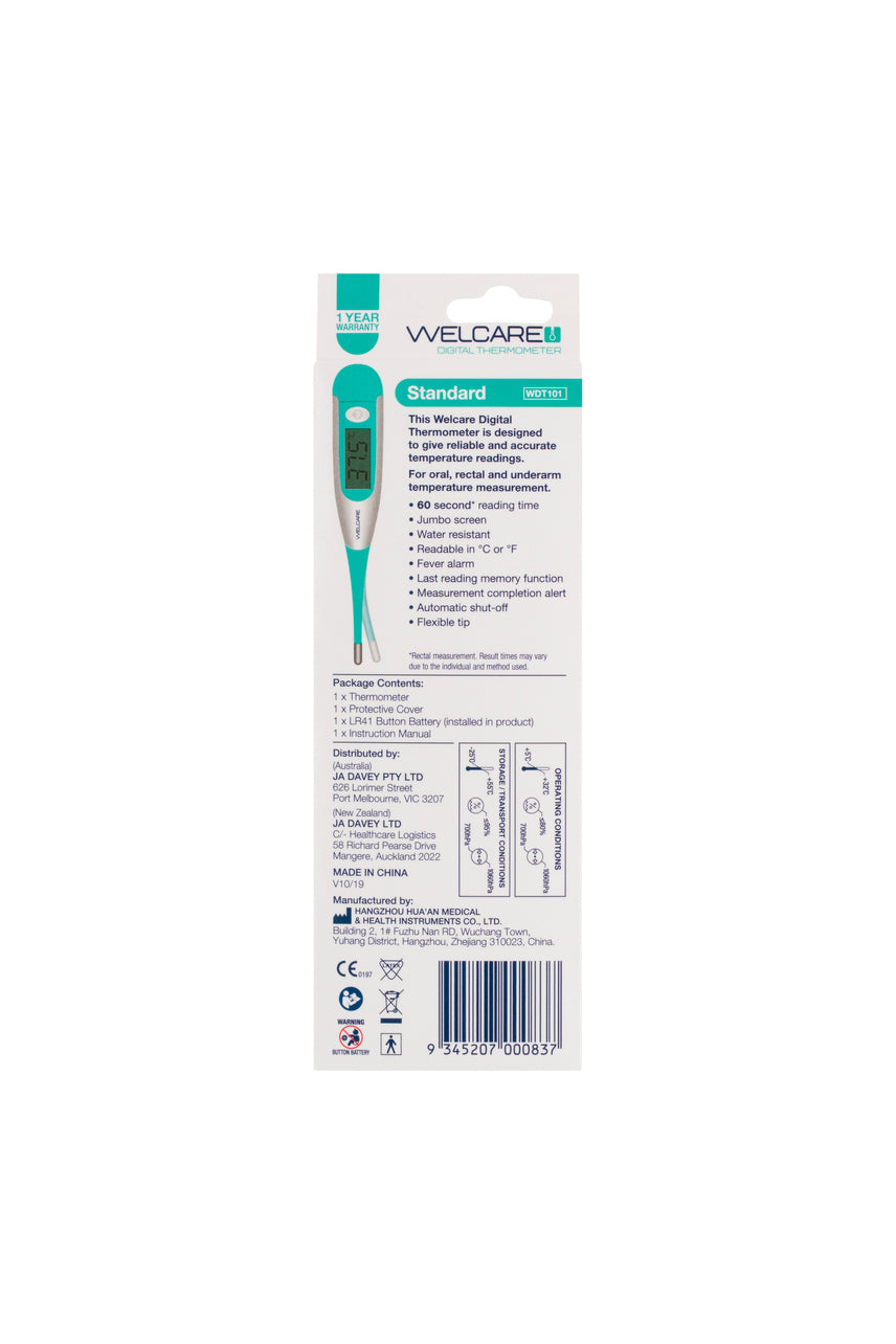 WELCARE Digital Thermometer Standard - Life Pharmacy St Lukes