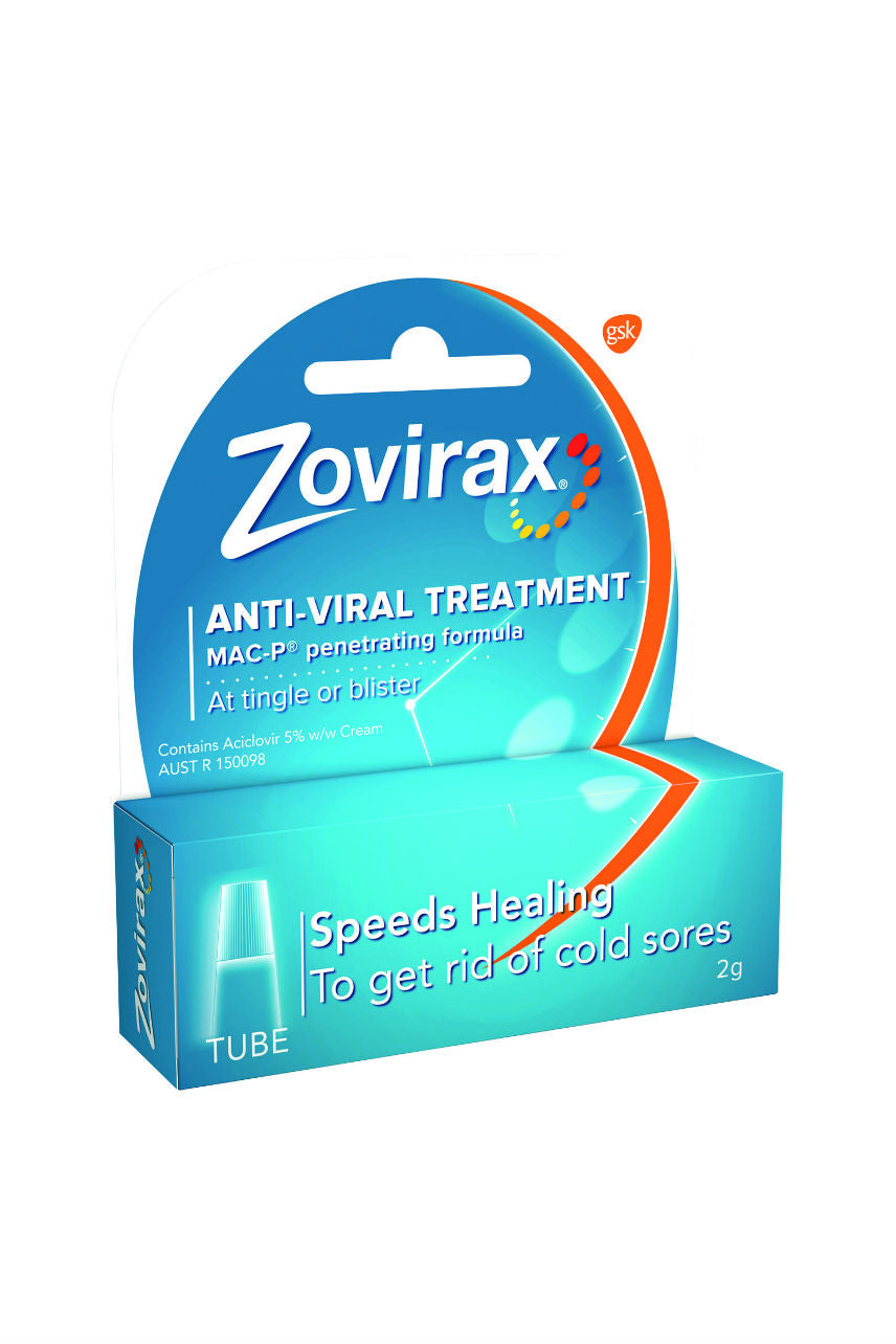 ZOVIRAX Cream Tube 2g - Life Pharmacy St Lukes