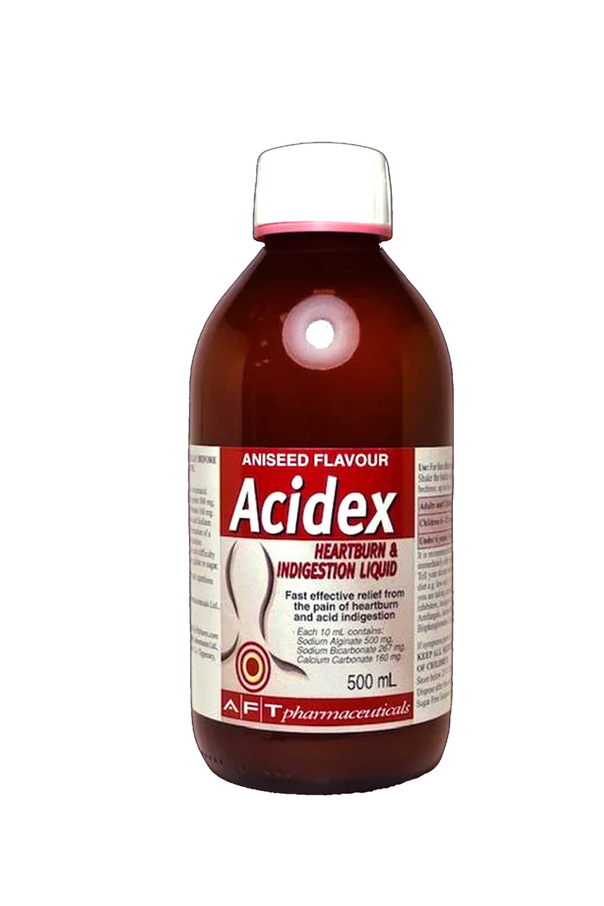 ACIDEX Heartburn & Indigestion Liquid 500ml - Life Pharmacy St Lukes