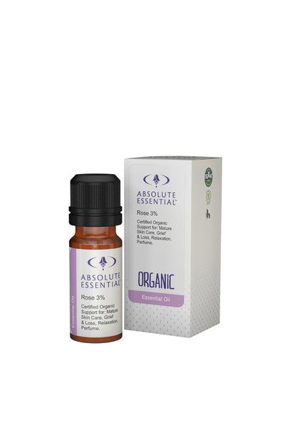 Absolute Essential Oil Organic Rose 3% Oil 10ml - Life Pharmacy St Lukes