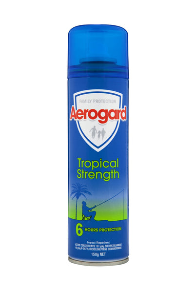 AEROGARD Tropical Strength Insect Repellent Aerosol Spray 150g - Life Pharmacy St Lukes