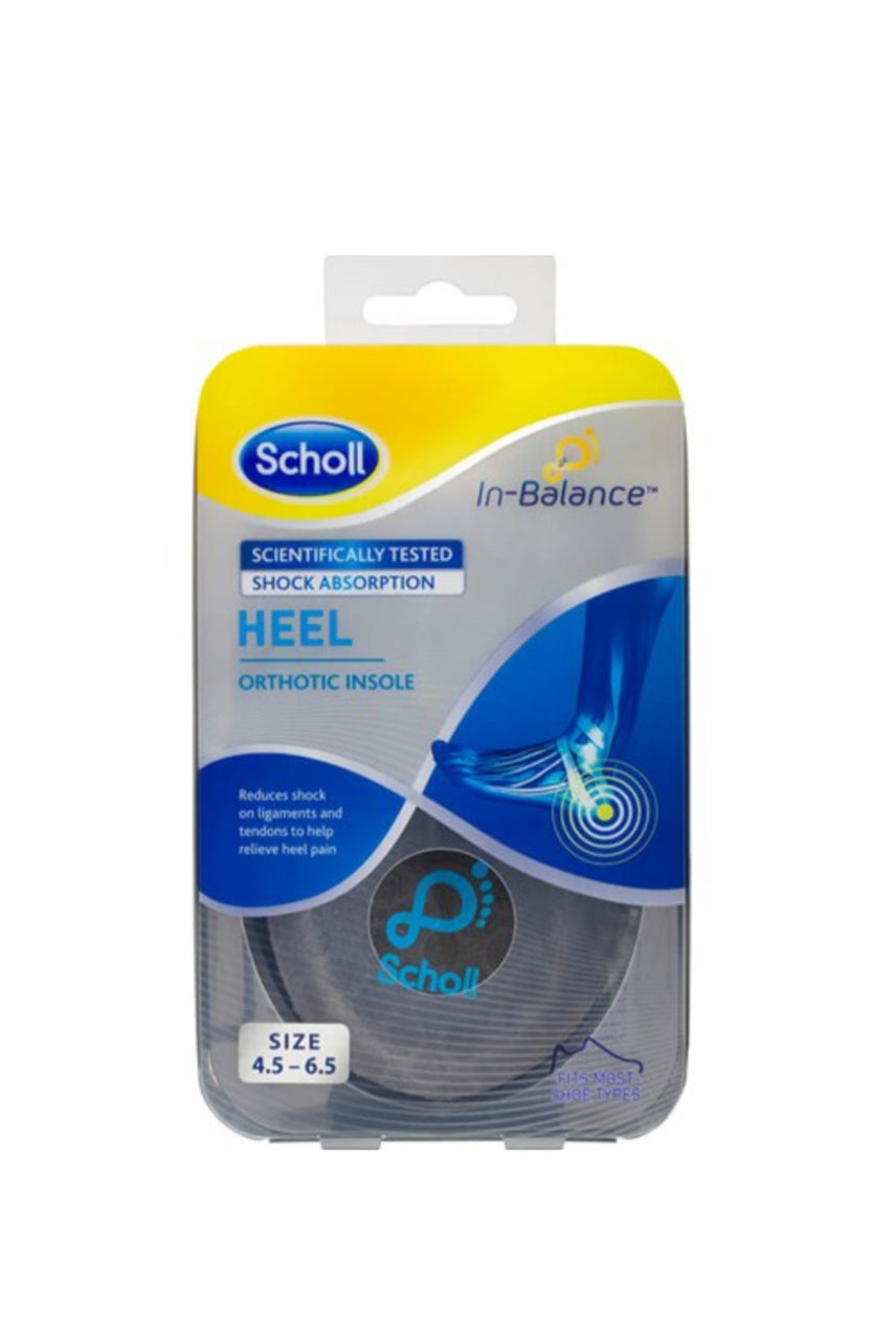 SCHOLL In-balance Heel Orthotic Insole Small - Life Pharmacy St Lukes