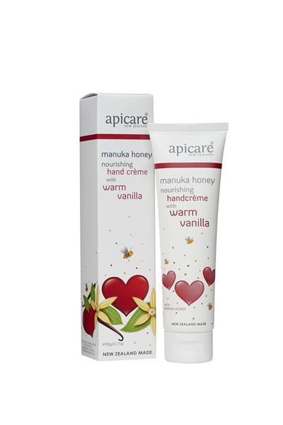 APICARE Manuka Warm Vanilla Hand Creme 90g - Life Pharmacy St Lukes