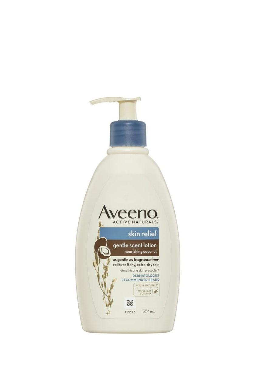 Aveeno Skin Relief Gentle Scent Lotion Nourishing Coconut 354mL - Life Pharmacy St Lukes