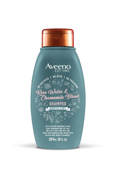 AVEENO Rose Water and Chamomile Blend Shampoo 354ml - Life Pharmacy St Lukes