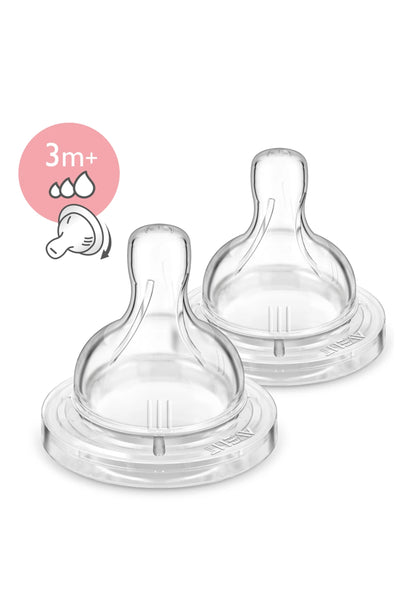 AVENT Anti-Colic Variable Flow Teats 2 Pack - Life Pharmacy St Lukes