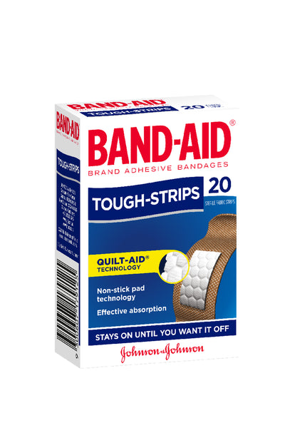 BANDAID Tough Strips Regular 20 - Life Pharmacy St Lukes