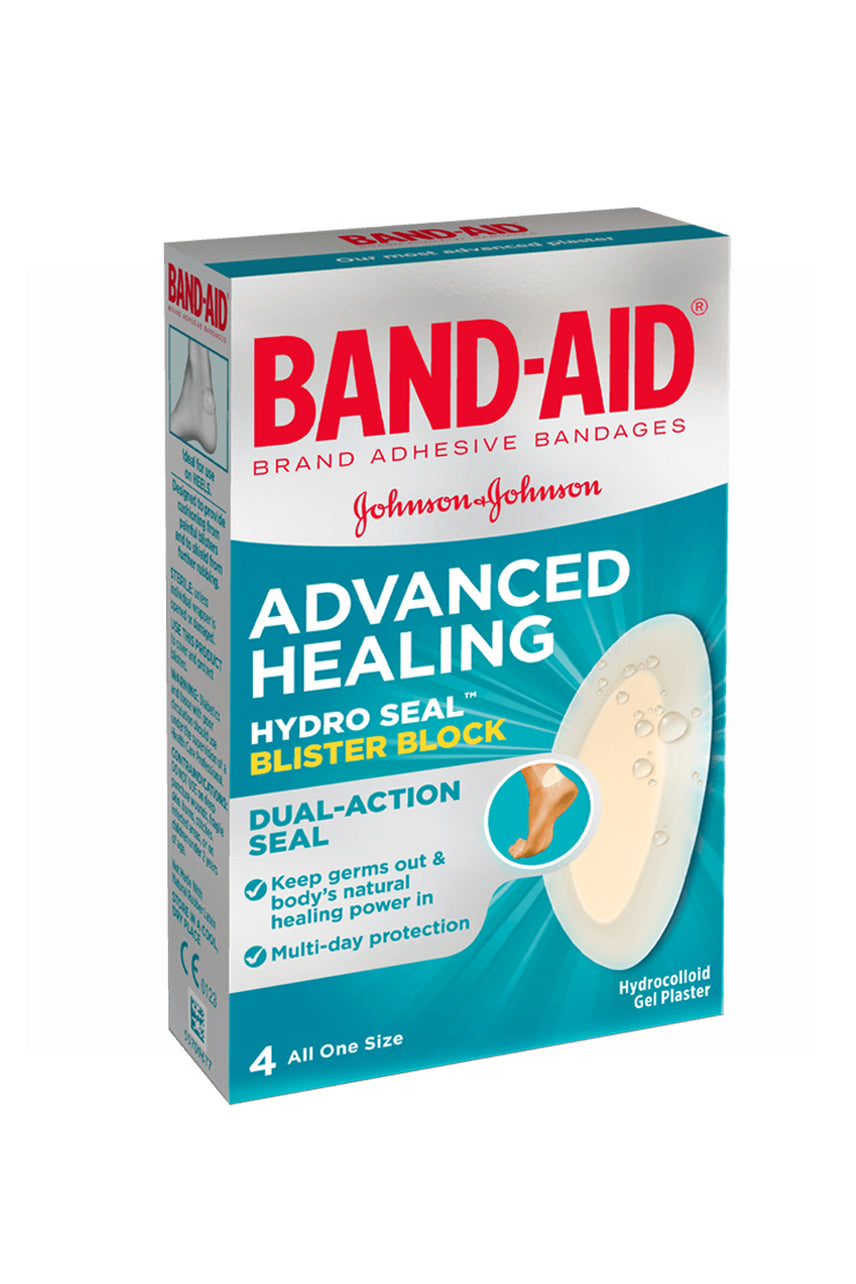 BANDAID Share Advanced Healing Blister Block Regular 4's - Life Pharmacy St Lukes