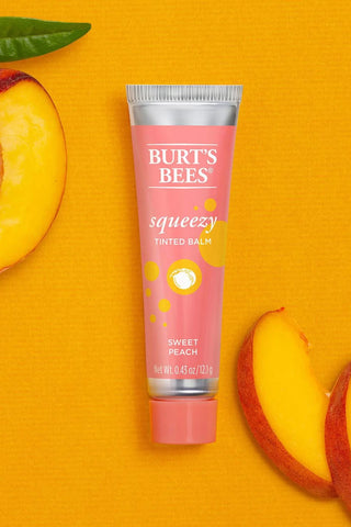 BURTS Bees Squeezy Lip Balm Sweet Peach - Life Pharmacy St Lukes