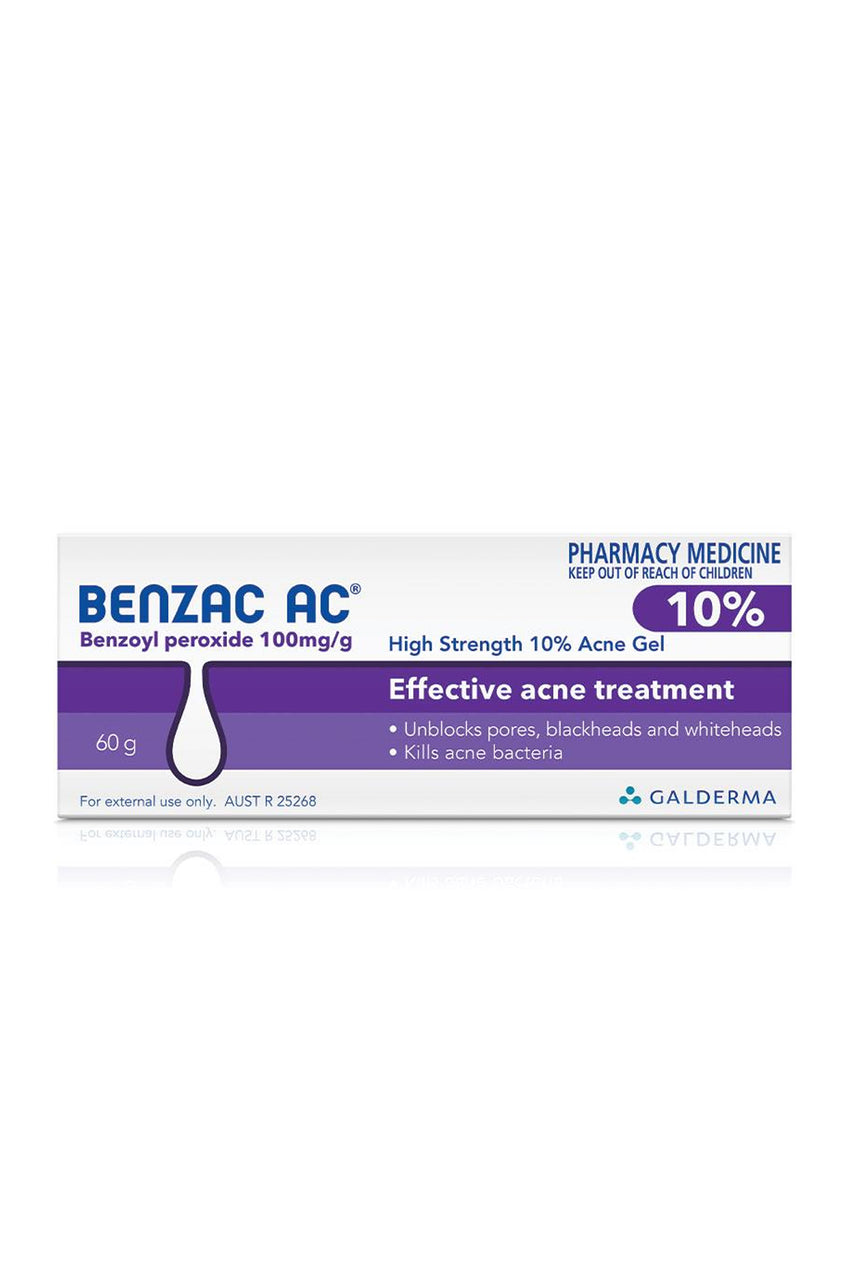 BENZAC AC Gel 10% 60g - Life Pharmacy St Lukes