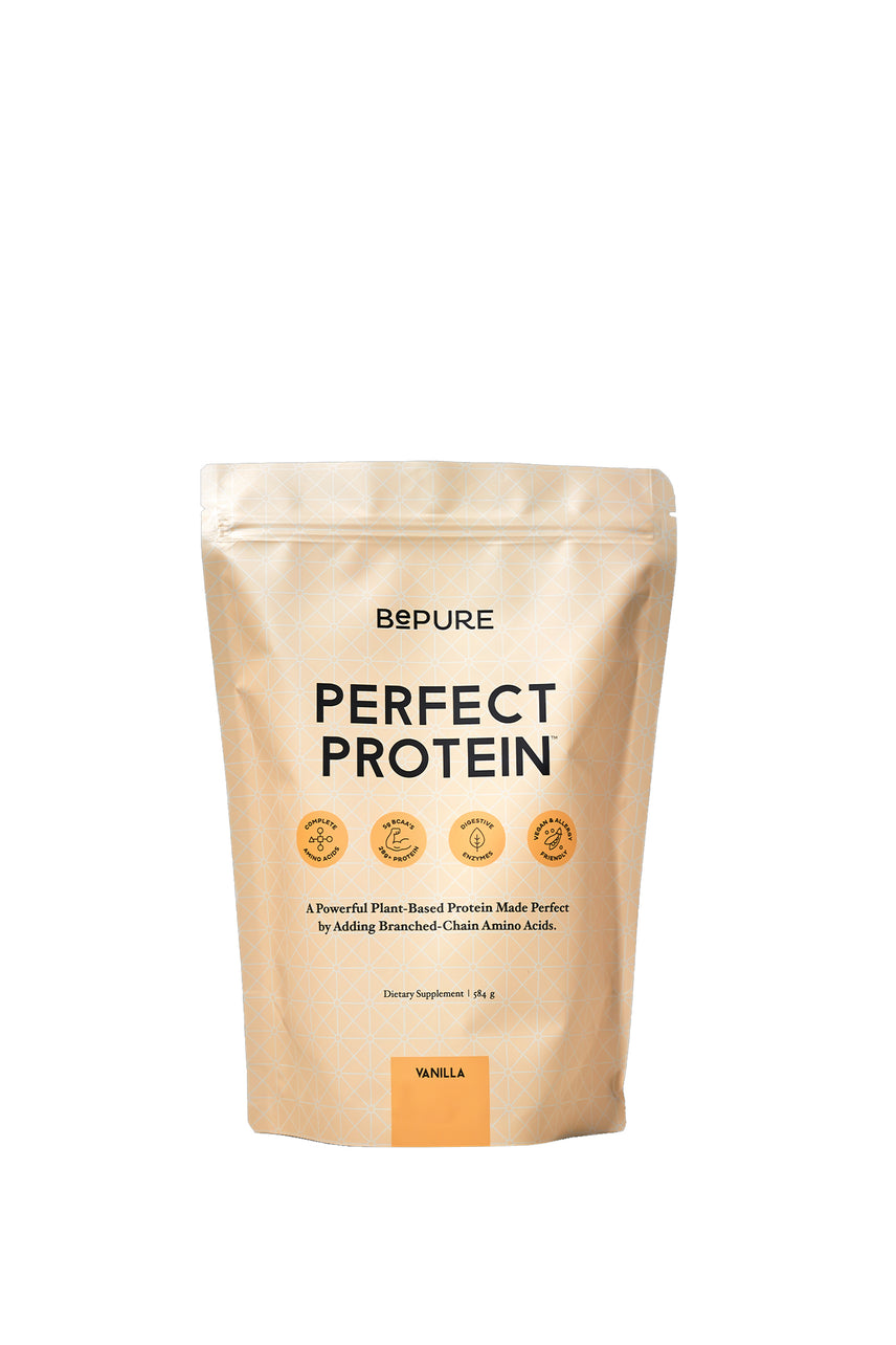 BePure Perfect Protein Powder Vanilla 584g REFILL - Life Pharmacy St Lukes