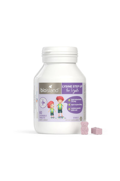Bio Island Lysine Stepup Youth 60's - Life Pharmacy St Lukes