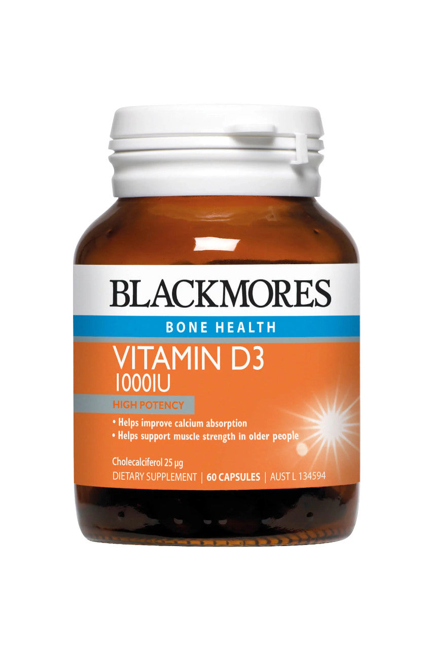 Blackmores Vitamin D3 1000 IU 60caps - Life Pharmacy St Lukes
