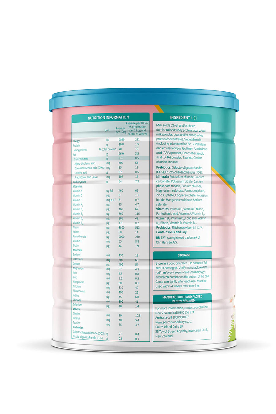Blue River Dairy Goat Milk  Infant Formula 0-6mth 800g - Life Pharmacy St Lukes