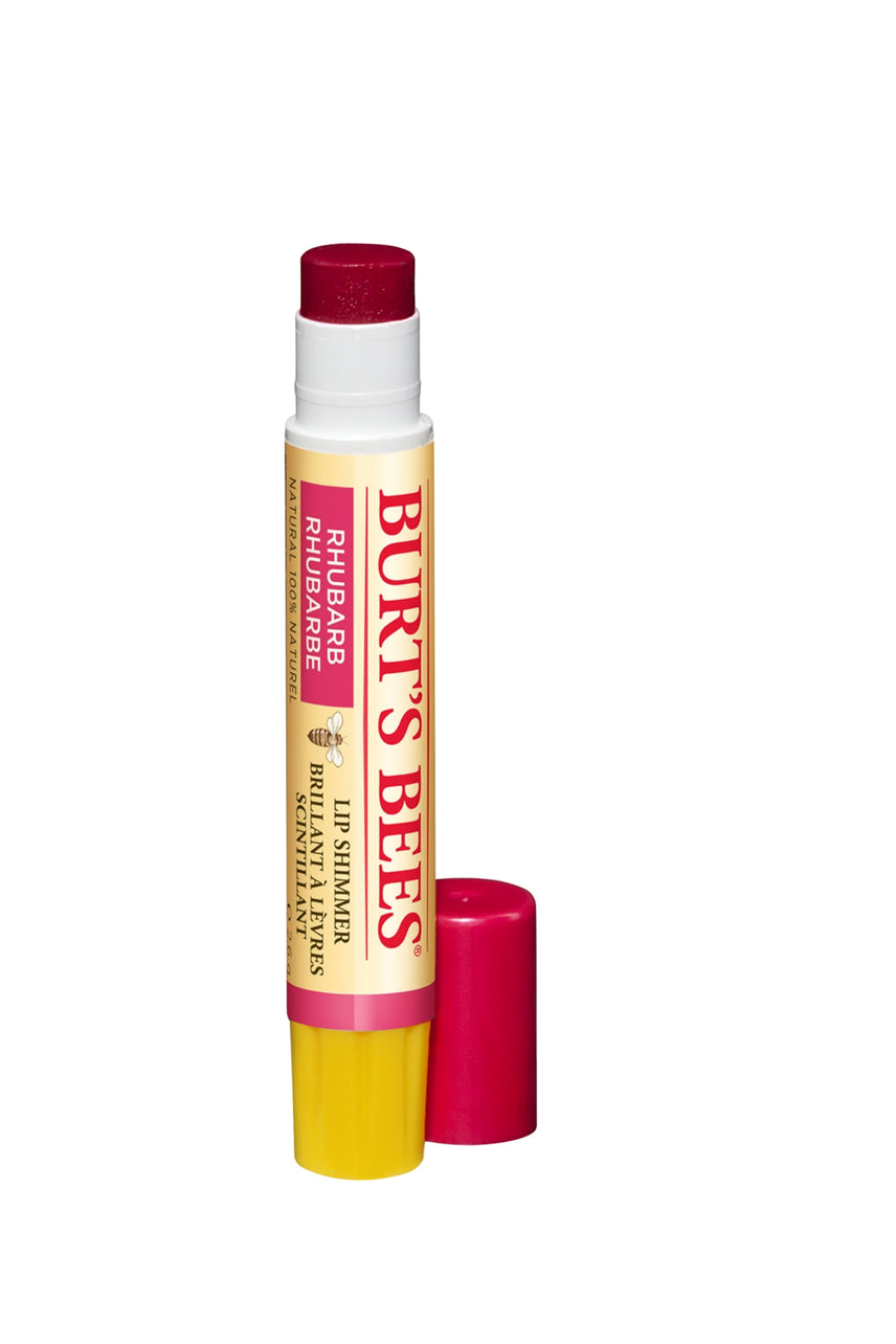 BURTS Bee Lip Shimmer Rhubarb 2.76g - Life Pharmacy St Lukes