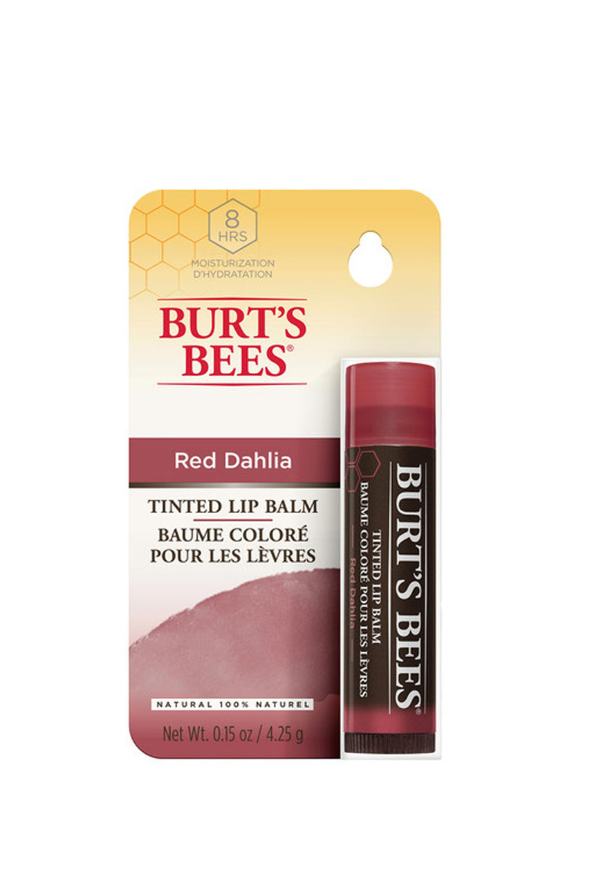 BURTS Bees Tinted Lip Balm Red Dahlia - Life Pharmacy St Lukes